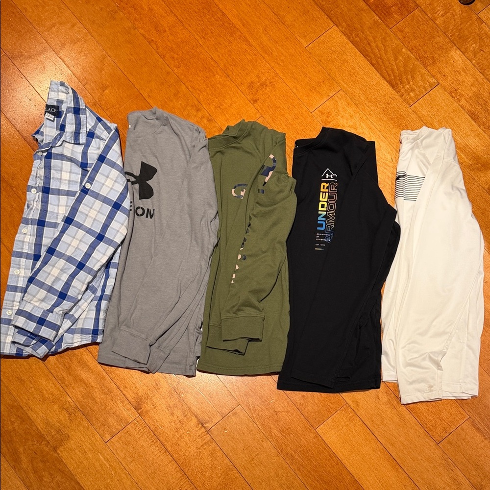 Bundle of Boys Long sleeve shirts